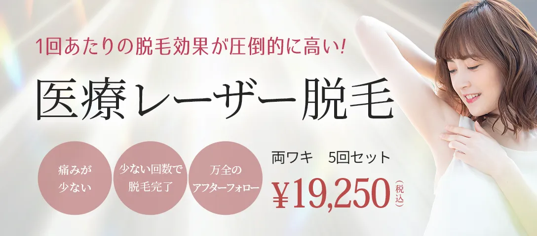 医療レーザー脱毛